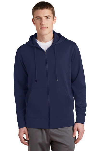Sport-Tek? Sport-Wick? Fleece Full-Zip Hooded Jacket.