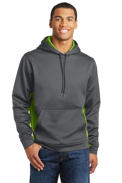 Sport-Tek? Sport-Wick? CamoHex Fleece Colorblock Hooded