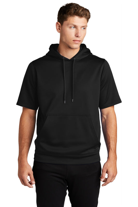 Sport-Tek ? Sport-Wick ? Fleece Short Sleeve Hooded Pul