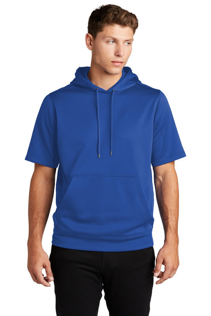 Sport-Tek ? Sport-Wick ? Fleece Short Sleeve Hooded Pul