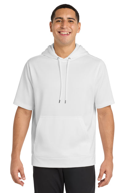 Sport-Tek ® Sport-Wick ® Fleece Short Sleeve Hooded Pullover