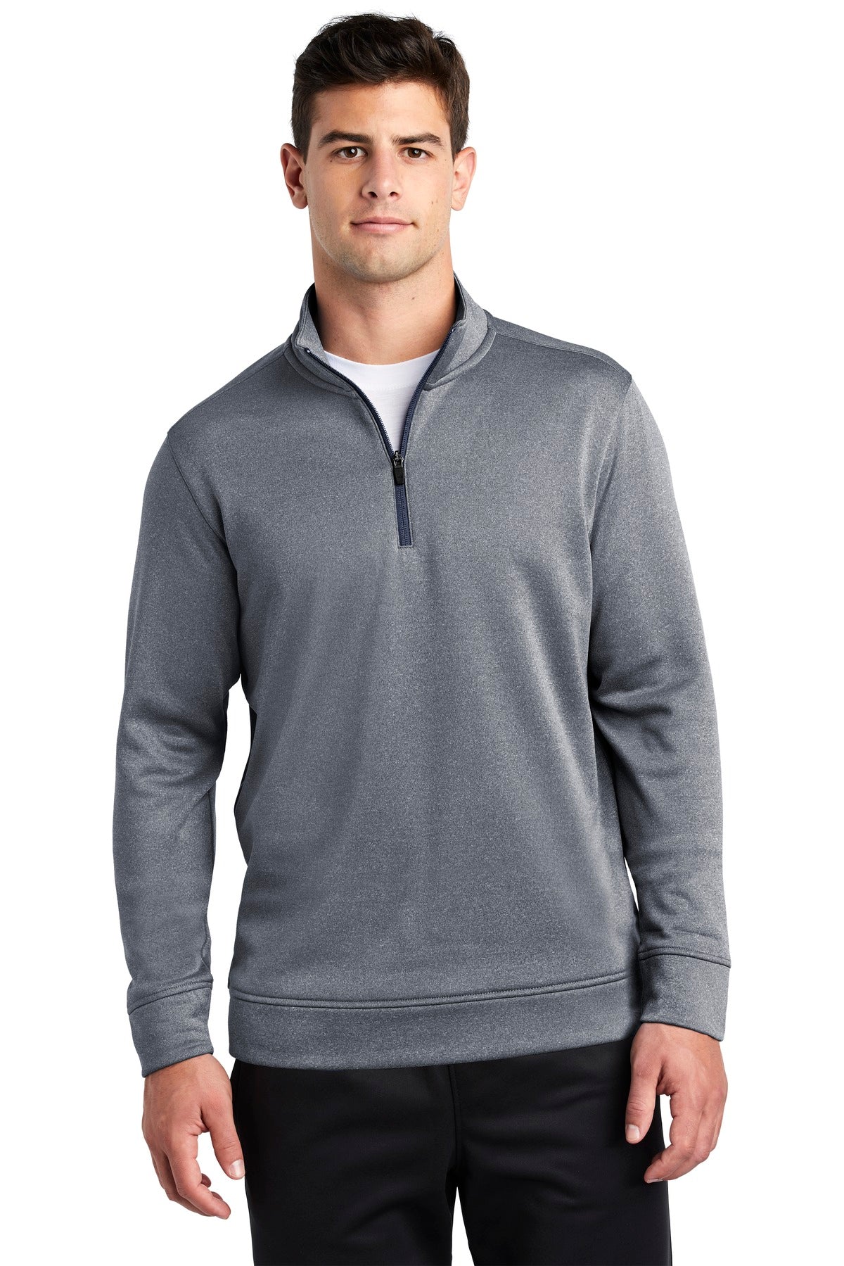 Sport-Tek ? PosiCharge ? Sport-Wick ? Heather Fleece 1/