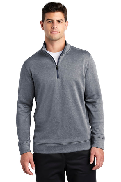 Sport-Tek ? PosiCharge ? Sport-Wick ? Heather Fleece 1/