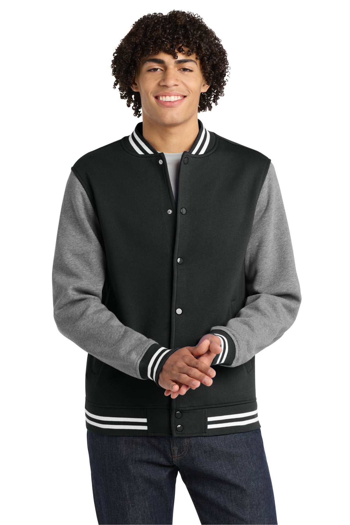 Sport-Tek® Fleece Letterman Jacket