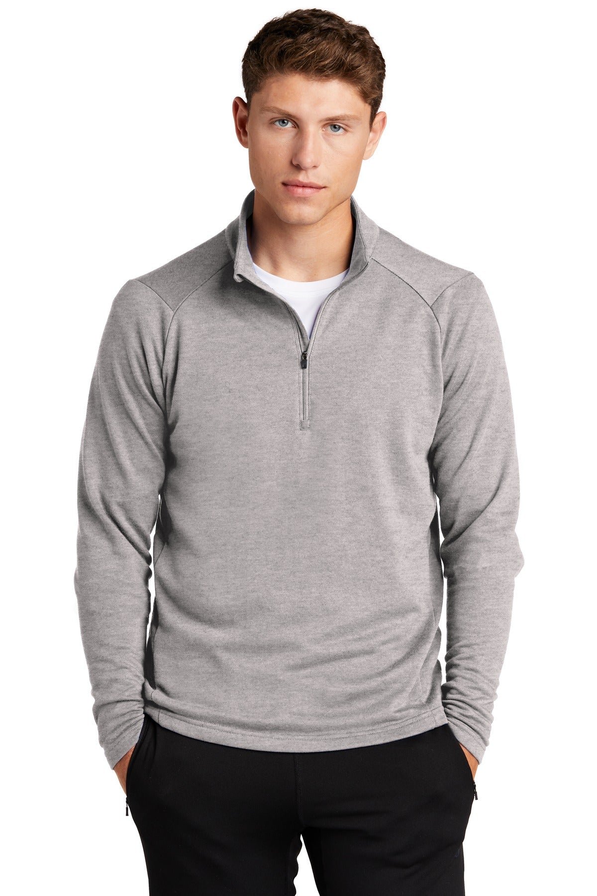 Sport-Tek ? Lightweight French Terry 1/4-Zip Pullover.