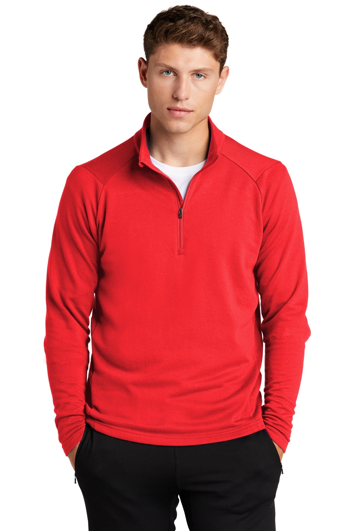 Sport-Tek ? Lightweight French Terry 1/4-Zip Pullover.