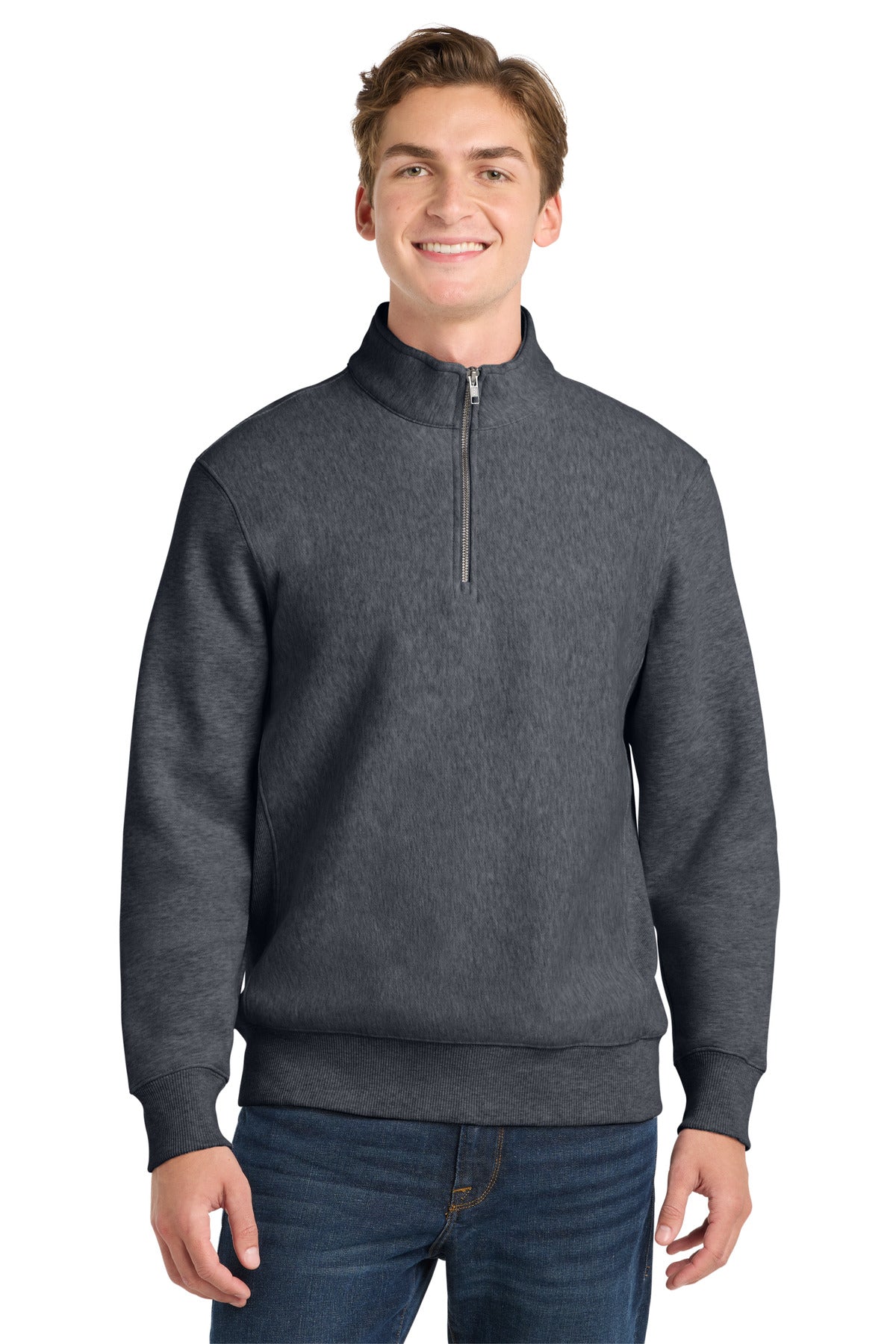 Sport-Tek® Super Heavyweight 1/4-Zip Pullover Sweatshirt