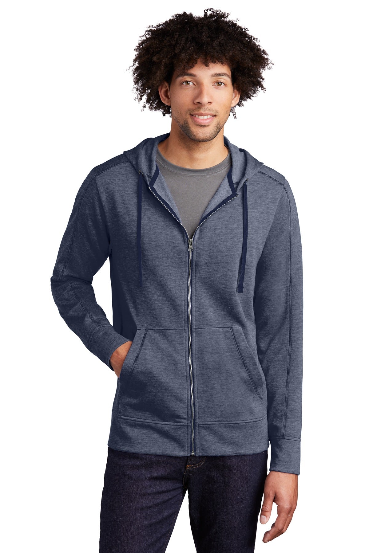 Sport-Tek ? PosiCharge ? Tri-Blend Wicking Fleece Full-