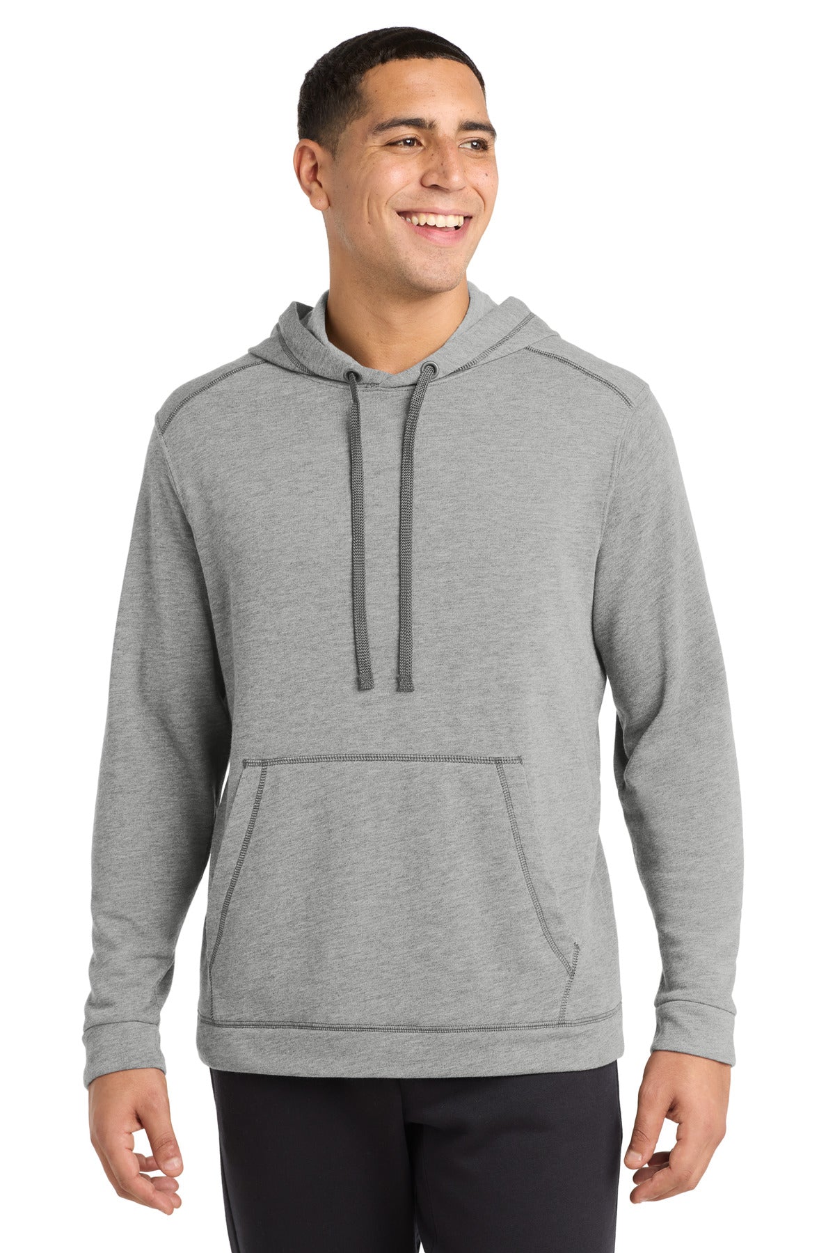Sport-Tek ® PosiCharge ® Tri-Blend Wicking Fleece Hooded Pullover