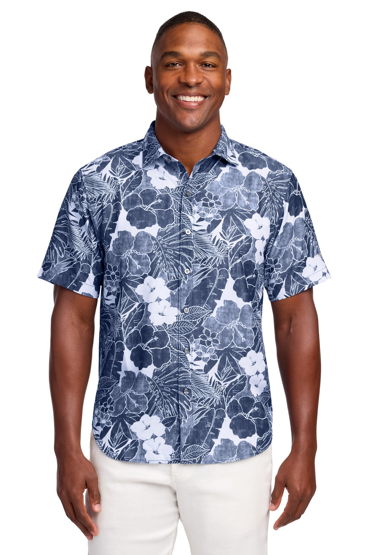 Tommy Bahama® Coconut Point Playa Flora Short Sleeve Shirt