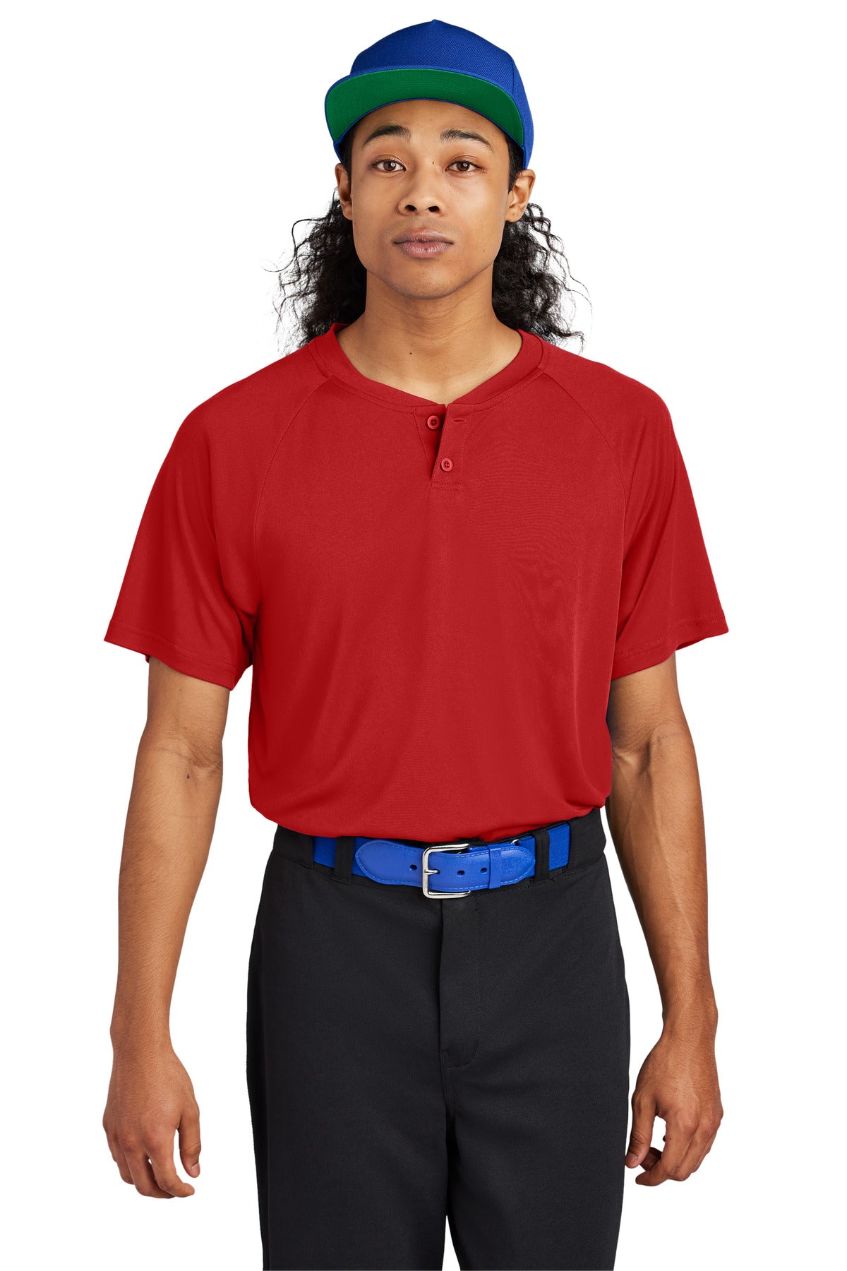 Sport-Tek? PosiCharge? Competitor? 2-Button Henley ST35