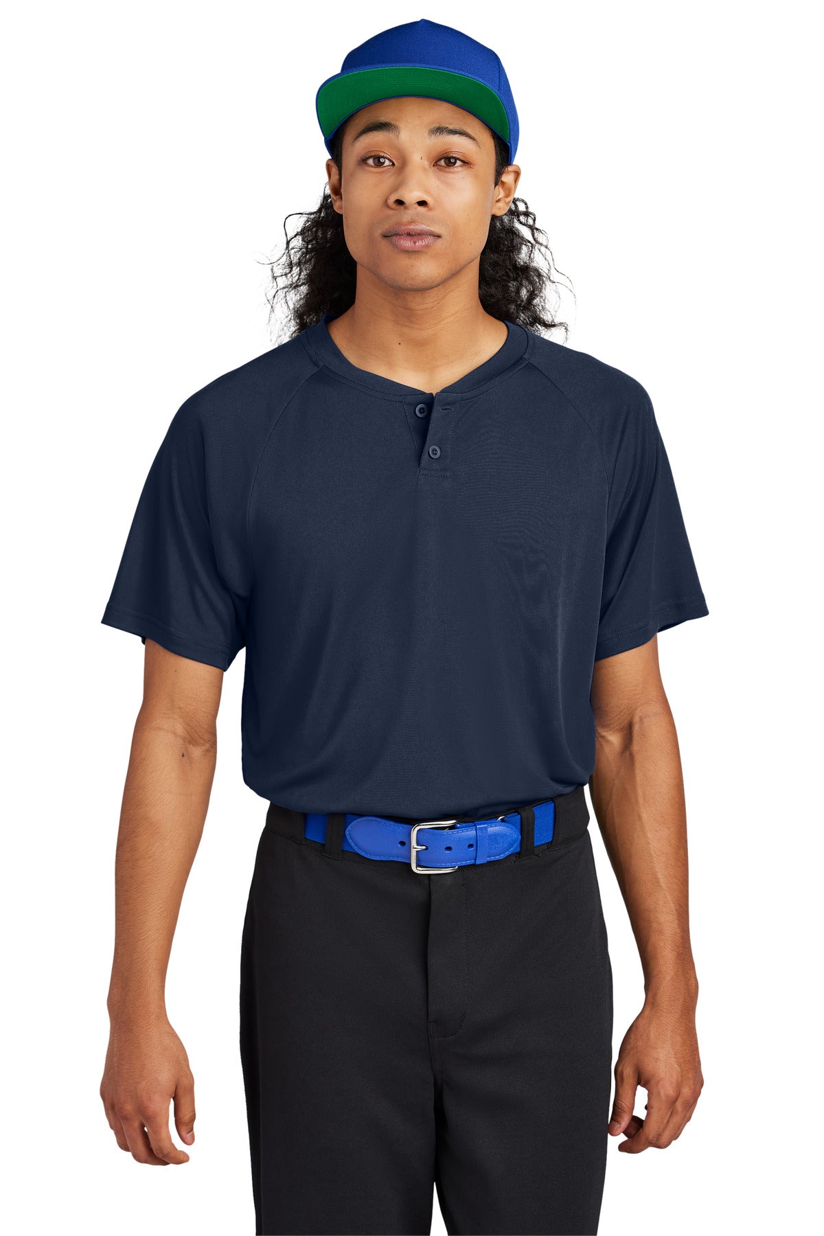 Sport-Tek? PosiCharge? Competitor? 2-Button Henley ST35