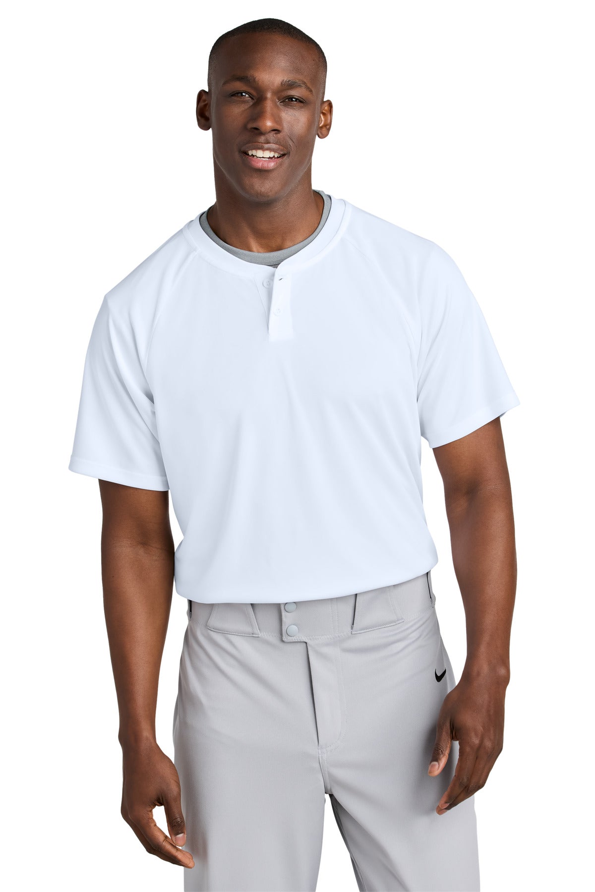 Sport-Tek® PosiCharge® Competitor™ 2-Button Henley