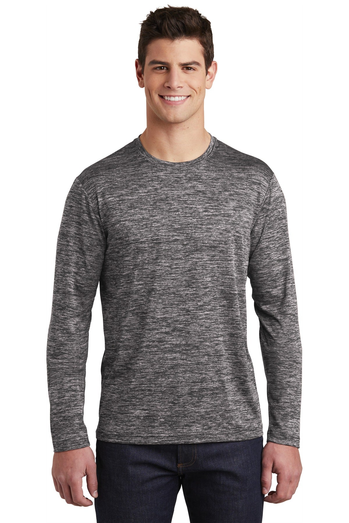 Sport-Tek ? PosiCharge ? Long Sleeve Electric Heather T