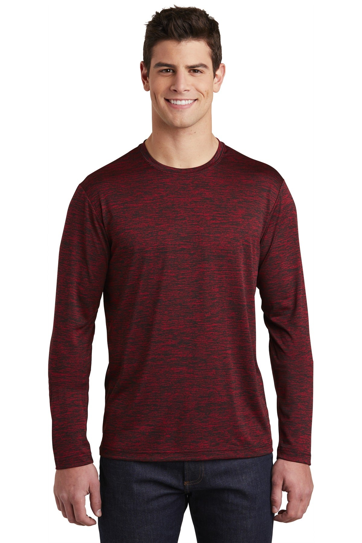 Sport-Tek ? PosiCharge ? Long Sleeve Electric Heather T