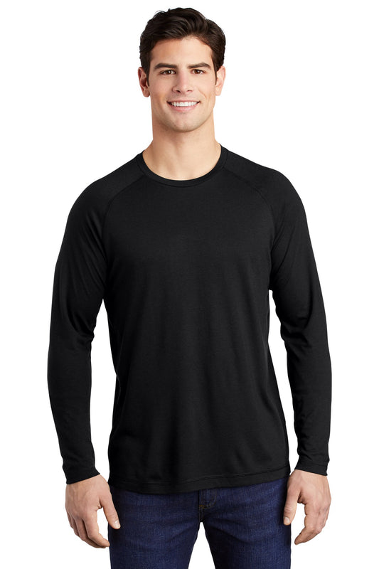 Sport-Tek ? PosiCharge ? Long Sleeve Tri-Blend Wicking