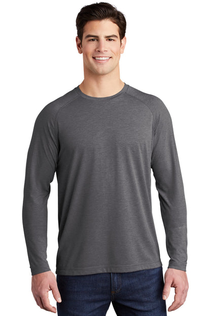 Sport-Tek ? PosiCharge ? Long Sleeve Tri-Blend Wicking