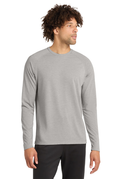 Sport-Tek ® PosiCharge ® Long Sleeve Tri-Blend Wicking Raglan Tee