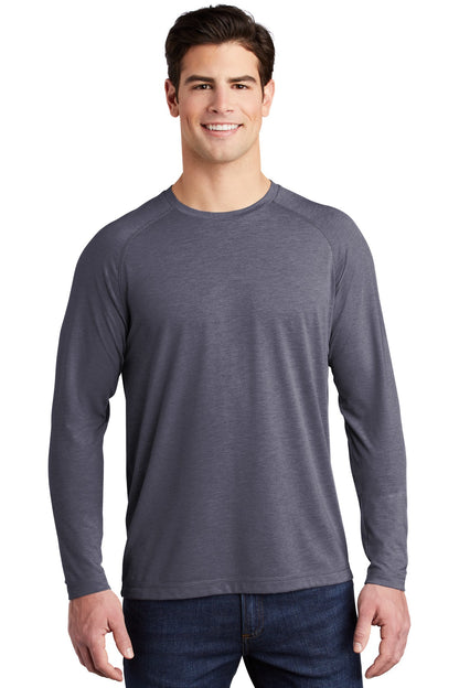 Sport-Tek ? PosiCharge ? Long Sleeve Tri-Blend Wicking