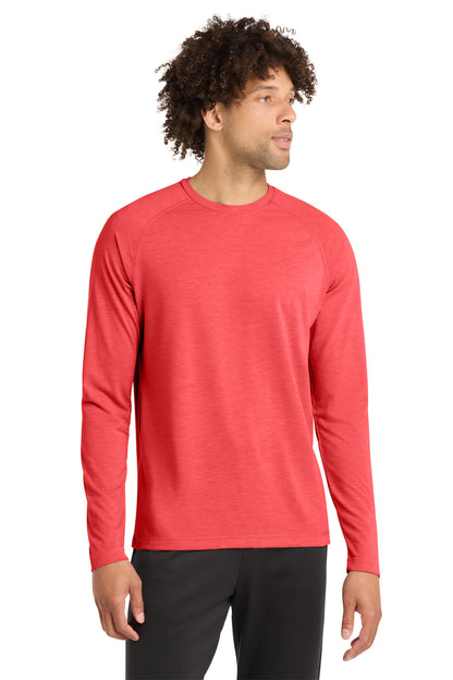 Sport-Tek ® PosiCharge ® Long Sleeve Tri-Blend Wicking Raglan Tee