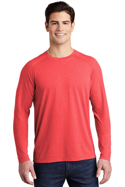 Sport-Tek ? PosiCharge ? Long Sleeve Tri-Blend Wicking