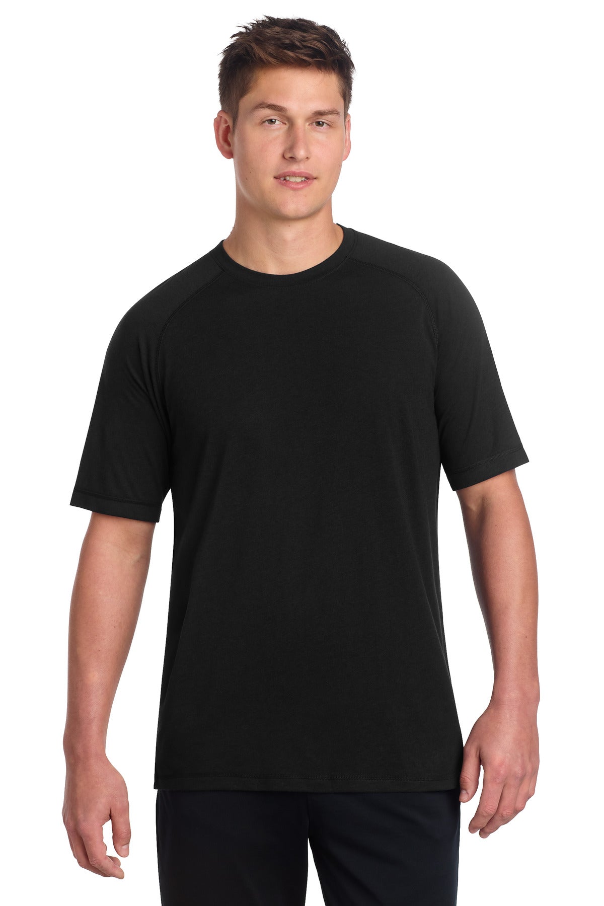 Sport-Tek ® PosiCharge ® Tri-Blend Wicking Raglan Tee