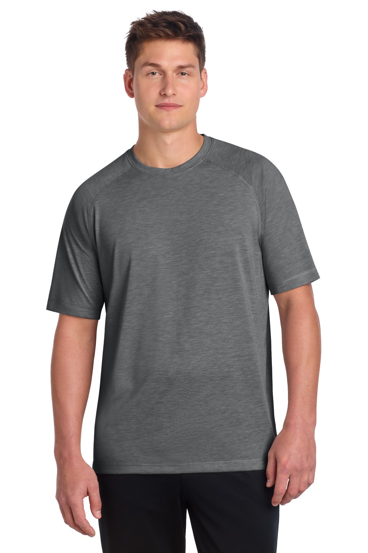 Sport-Tek ® PosiCharge ® Tri-Blend Wicking Raglan Tee