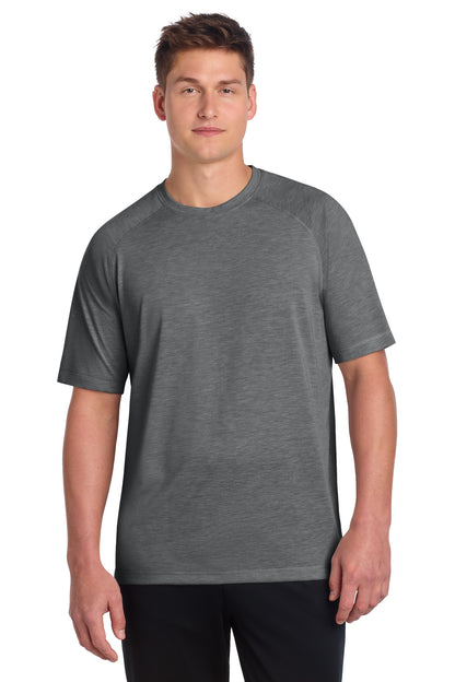 Sport-Tek ® PosiCharge ® Tri-Blend Wicking Raglan Tee