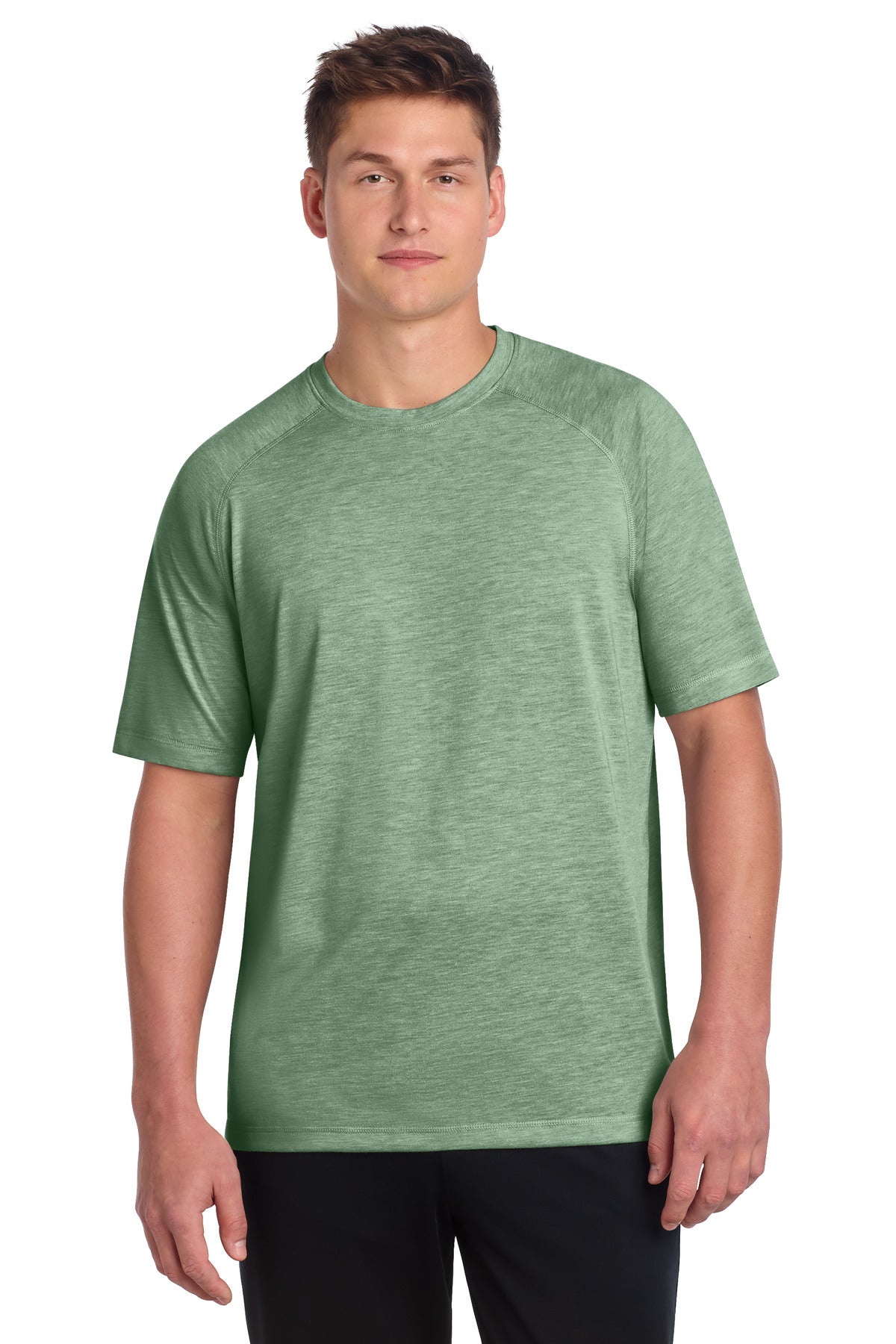Sport-Tek ® PosiCharge ® Tri-Blend Wicking Raglan Tee