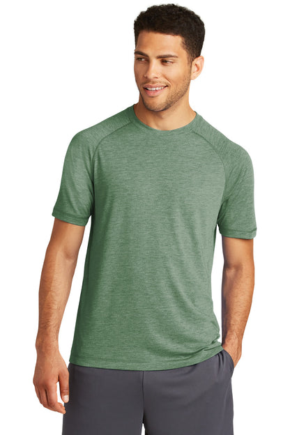 Sport-Tek ? PosiCharge ? Tri-Blend Wicking Raglan Tee.
