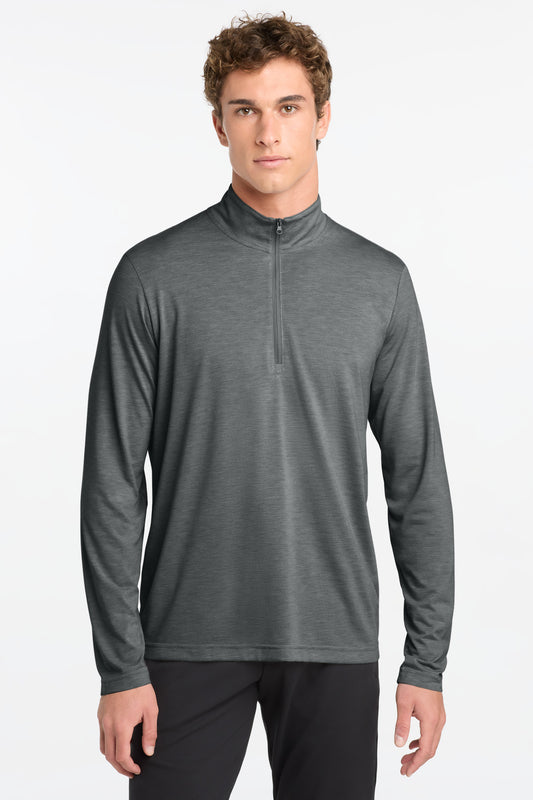 Sport-Tek ® PosiCharge ® Tri-Blend Wicking 1/4-Zip Pullover