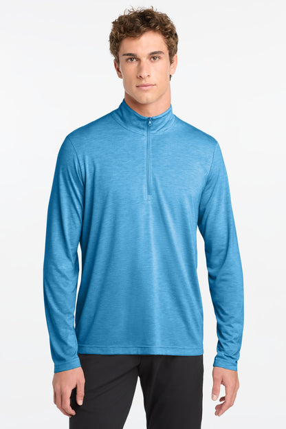 Sport-Tek ® PosiCharge ® Tri-Blend Wicking 1/4-Zip Pullover