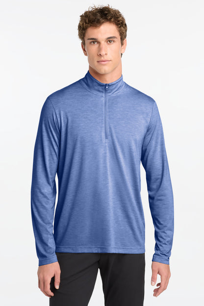 Sport-Tek ® PosiCharge ® Tri-Blend Wicking 1/4-Zip Pullover