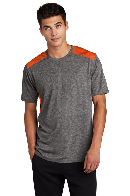 Sport-Tek ? PosiCharge ? Tri-Blend Wicking Draft Tee. S