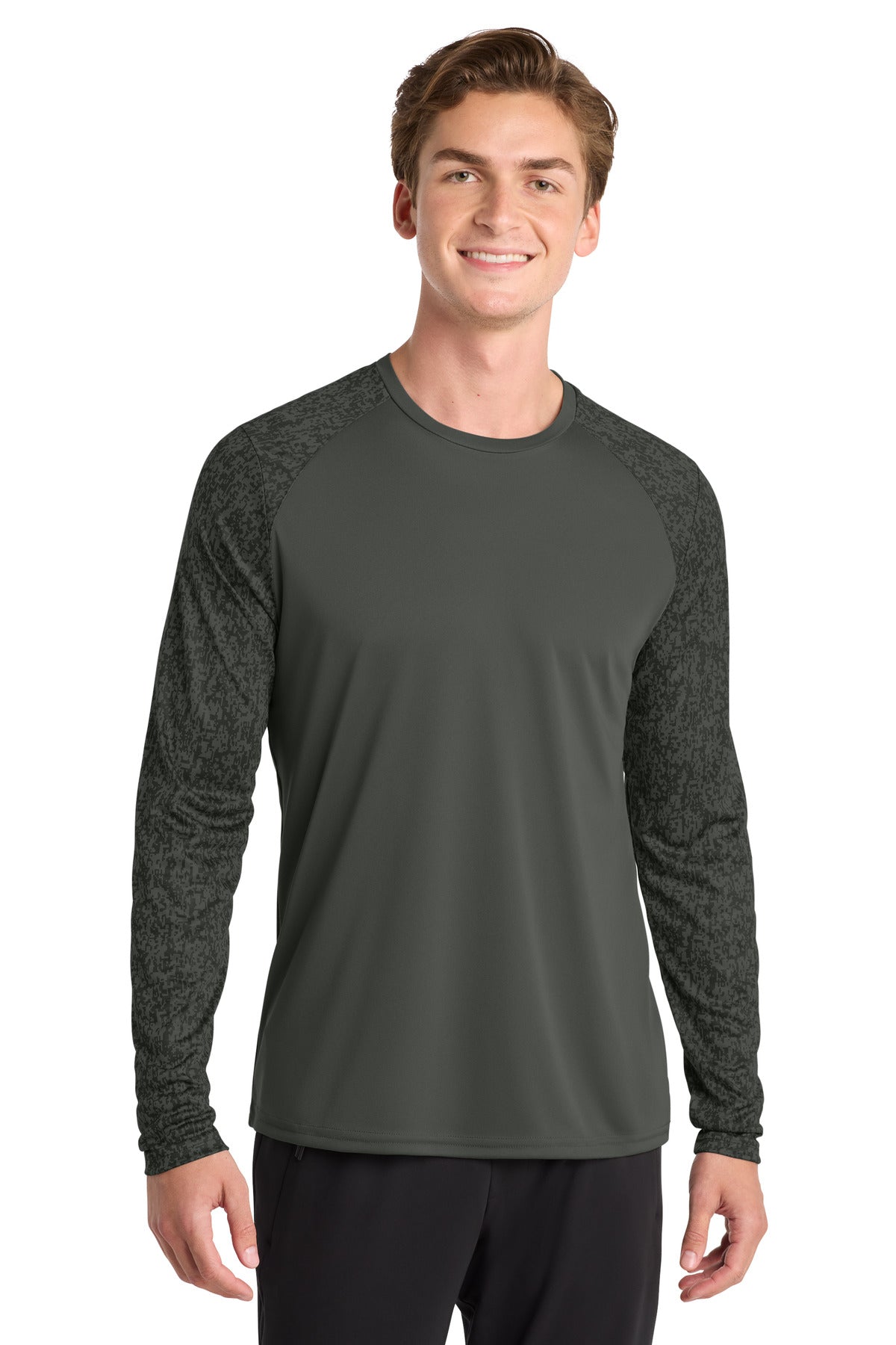Sport-Tek ® Long Sleeve Digi Camo Tee