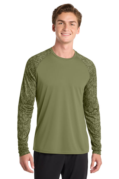 Sport-Tek ® Long Sleeve Digi Camo Tee