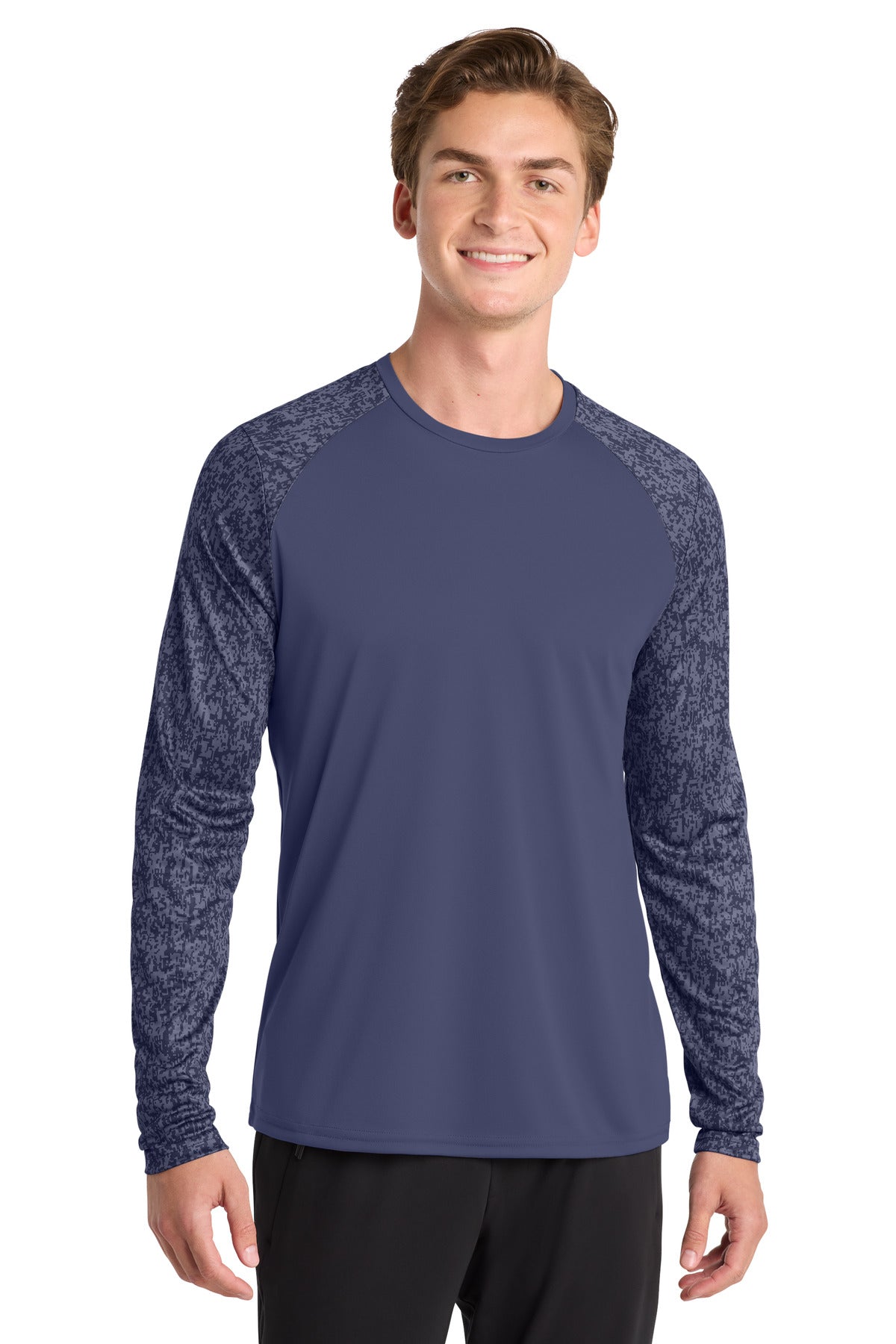 Sport-Tek ® Long Sleeve Digi Camo Tee