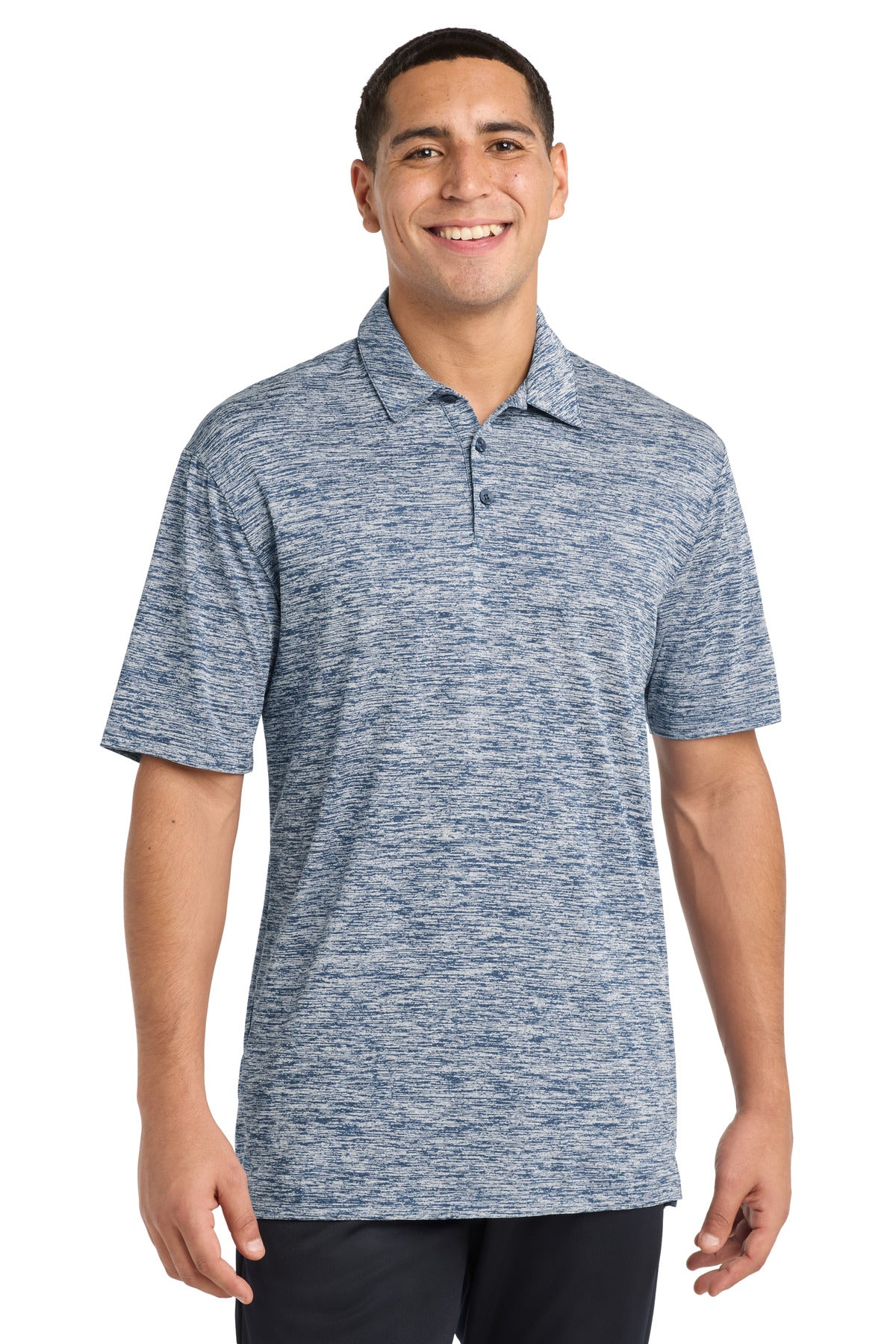 Sport-Tek ® PosiCharge ® Electric Heather Polo