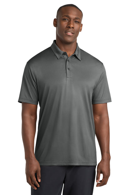 Sport-Tek® Embossed PosiCharge® Tough Polo®