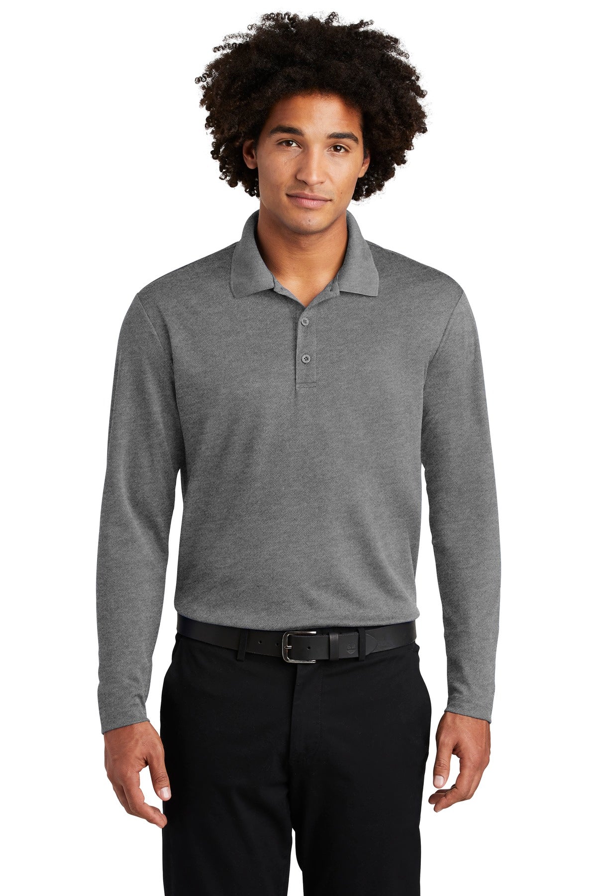 Sport-Tek ? PosiCharge ? RacerMesh ? Long Sleeve Polo.