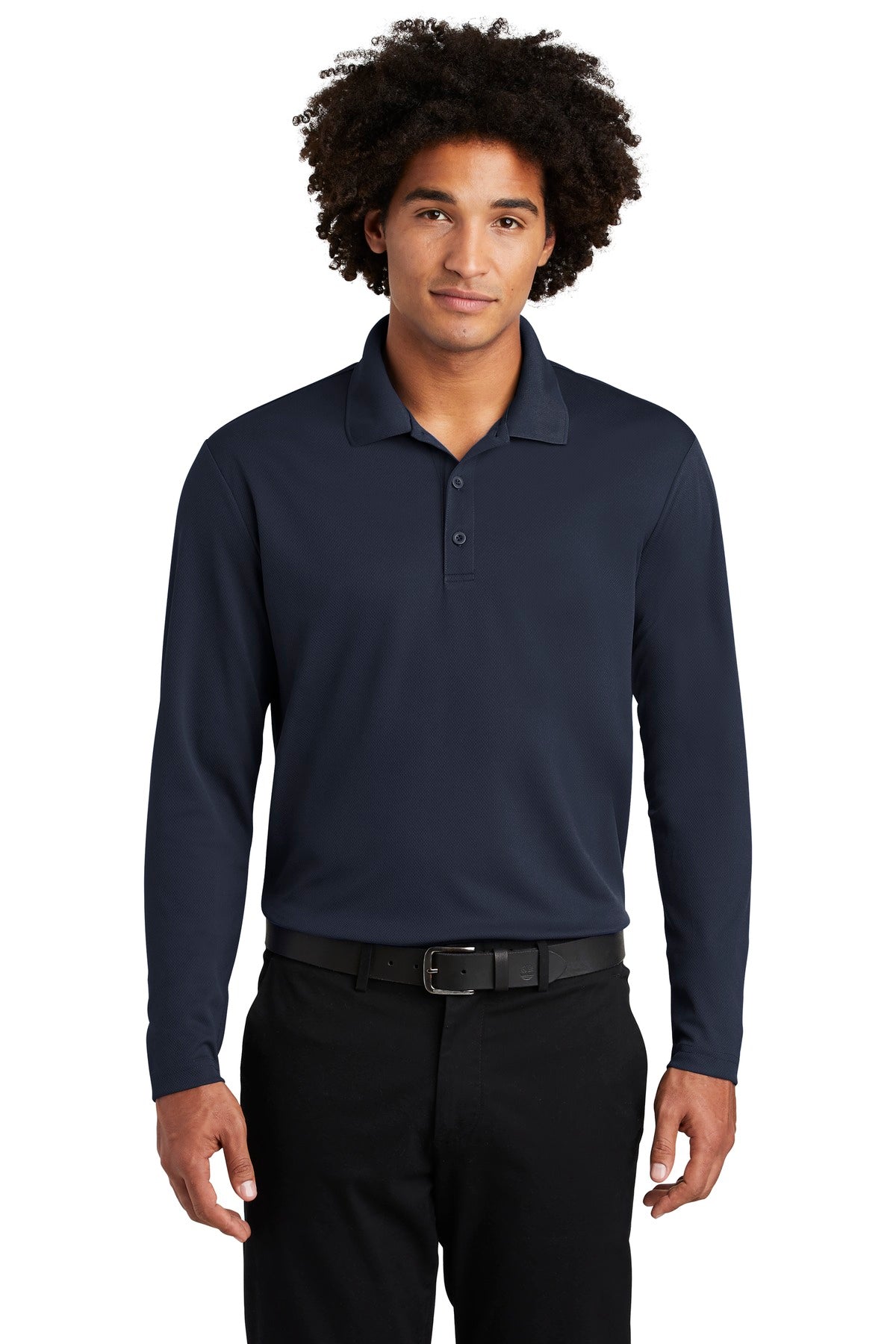 Sport-Tek ? PosiCharge ? RacerMesh ? Long Sleeve Polo.