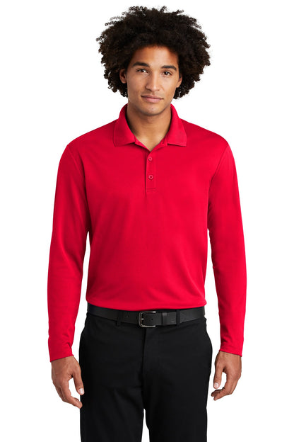 Sport-Tek ? PosiCharge ? RacerMesh ? Long Sleeve Polo.