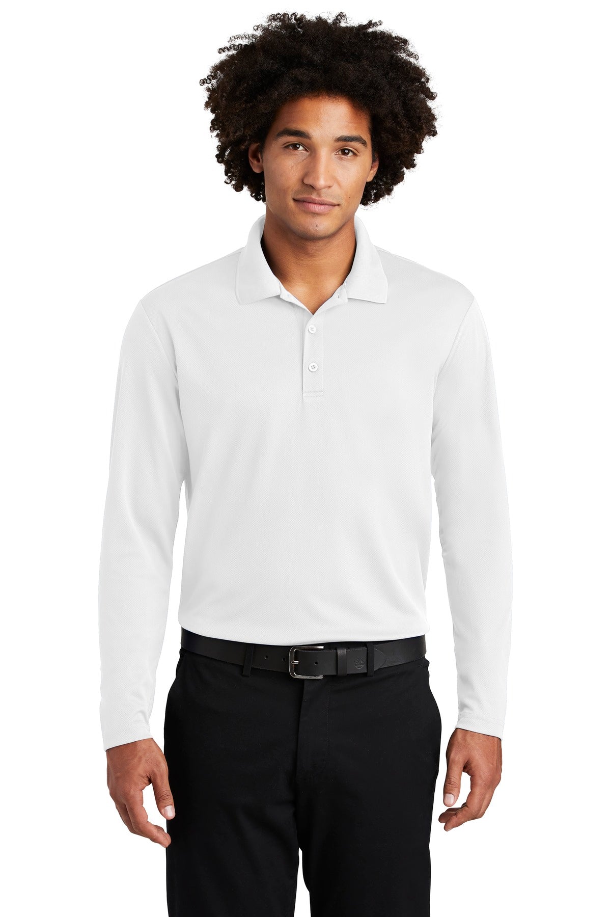 Sport-Tek ? PosiCharge ? RacerMesh ? Long Sleeve Polo.