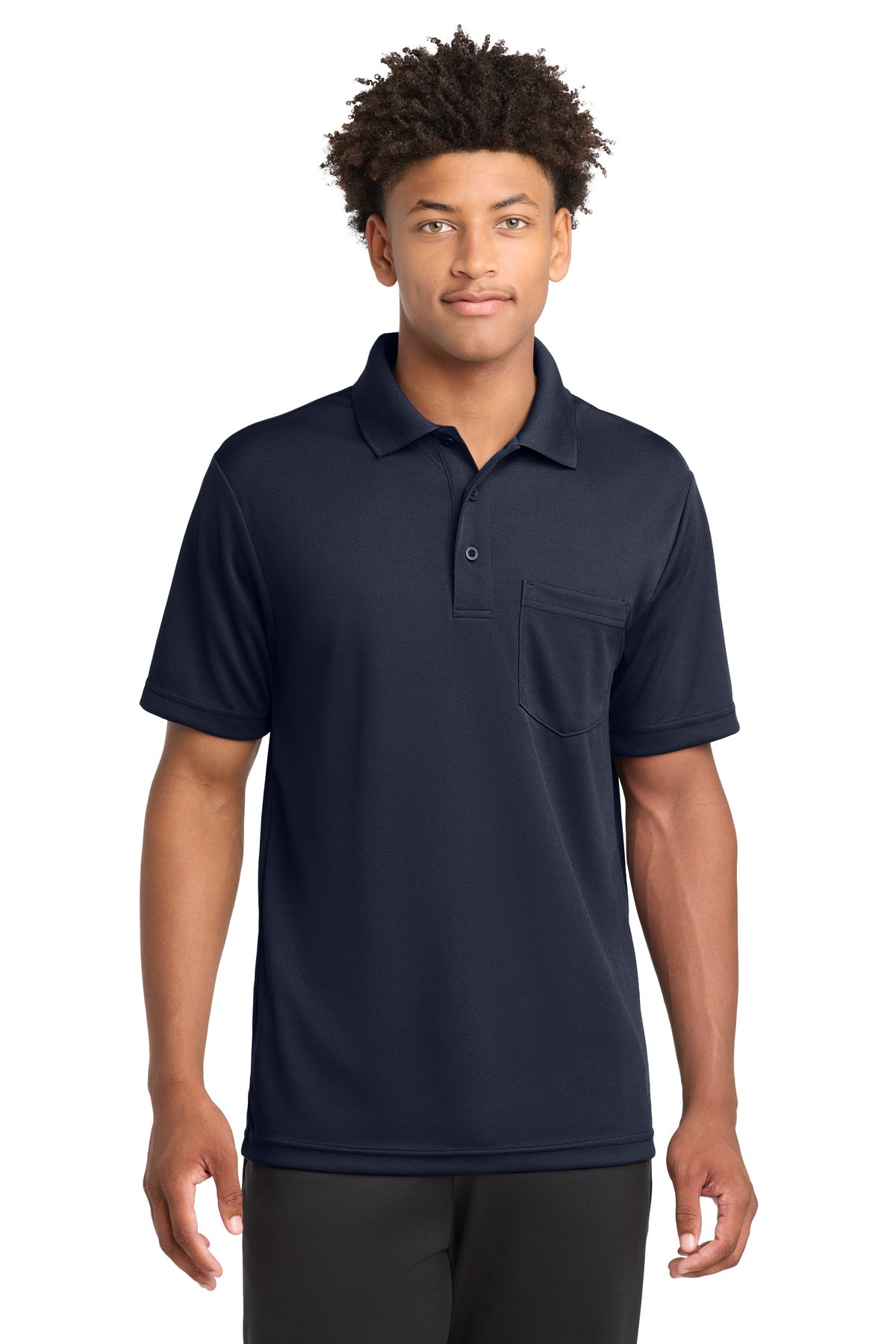 Sport-Tek ® PosiCharge ® RacerMesh ® Pocket Polo