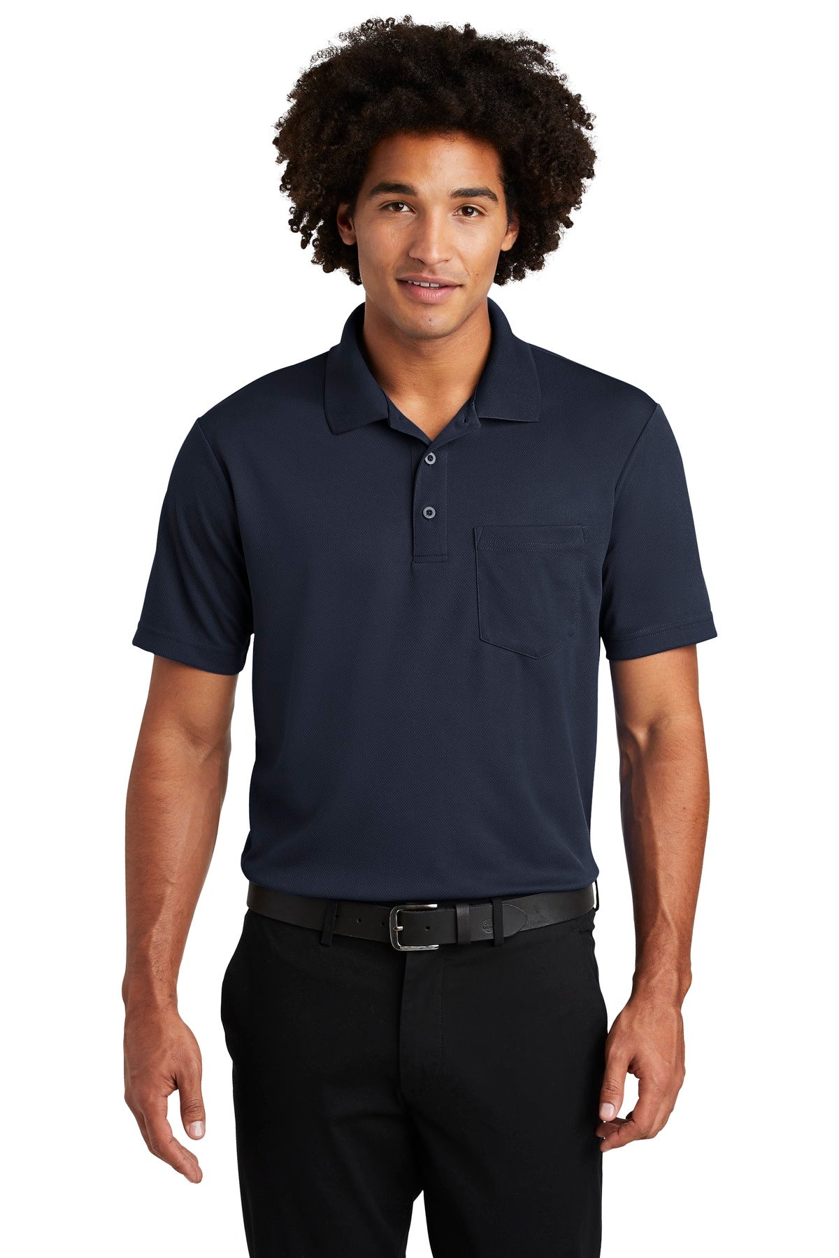 Sport-Tek ? PosiCharge ? RacerMesh ? Pocket Polo. ST640