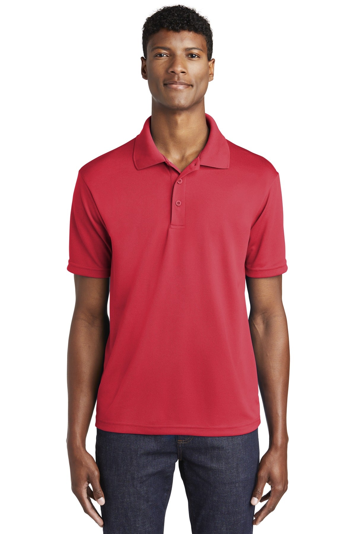Sport-Tek? PosiCharge? RacerMesh? Polo. ST640
