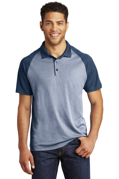 Sport-Tek ? PosiCharge ? RacerMesh ? Raglan Heather Blo