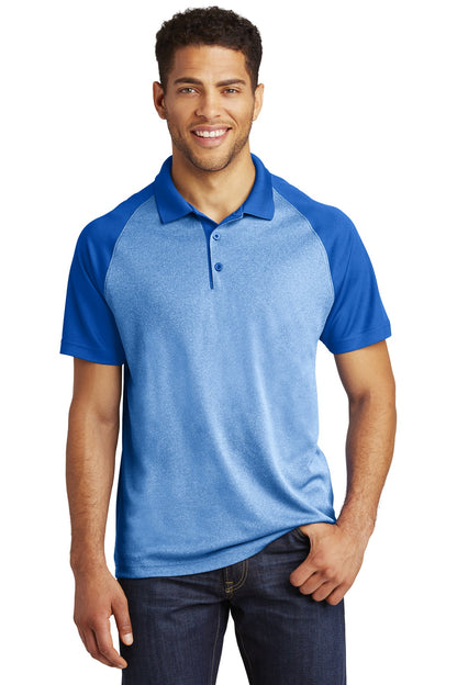Sport-Tek ? PosiCharge ? RacerMesh ? Raglan Heather Blo
