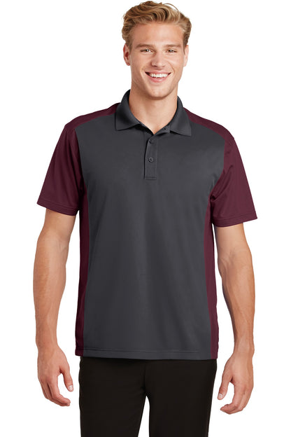 Sport-Tek? Colorblock Micropique Sport-Wick? Polo. ST65