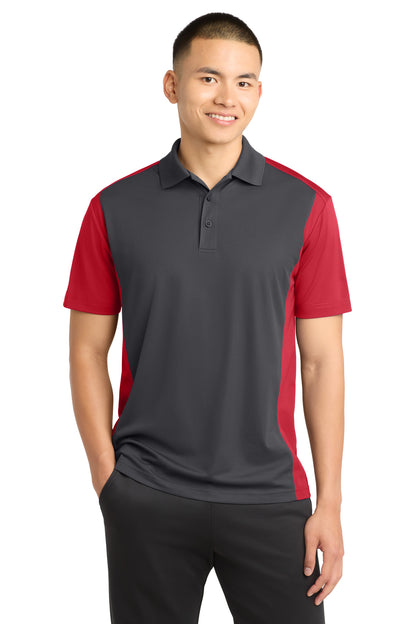 Sport-Tek® Colorblock Micropique Sport-Wick® Polo